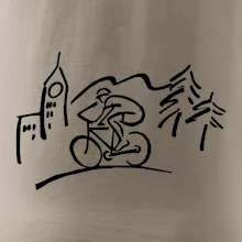 Cyklista na výletě