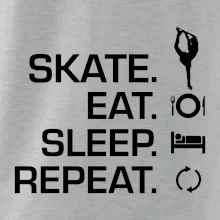 Eat sleep skate - lední bruslení