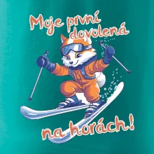 Moje první dovolená na horách oranžová liška