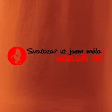 Svatozář už jsem měla, nesluší mi!