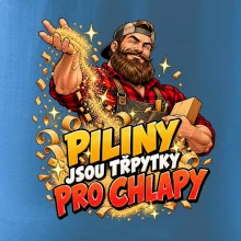 Piliny jsou třpytky pro chlapy - vousatý truhlář