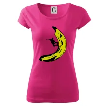 Skateboardista na banánu