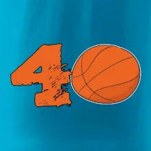 Basketball kulaté narozeniny 40