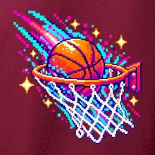 Pixel art basketbalový koš