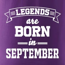 Legends are born in September