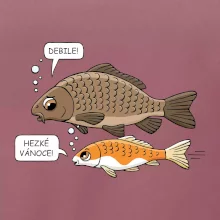 Hezké Vánoce Kapr a Koi kapr (Hana-creative)