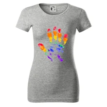 LGBT hand print
