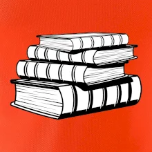 Knihy černobílé na sobě