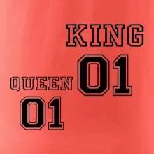 King - Queen - 01 dres (černobílá)