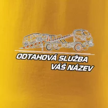 Odtahová služba - nakládání auta