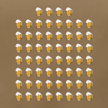 Narozeniny - 60x pivo