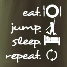 Eat jump sleep repeat