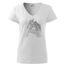 Nákres stožáru vysokého napětí