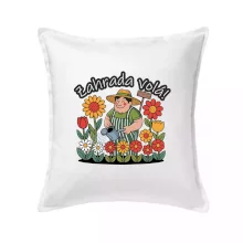 Zahrada volá - zahradník a slunečnice