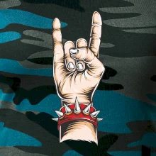 Rocková ruka s náramkem