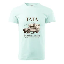 Táta dovolená začíná až bude auto rovně obytný pick-up