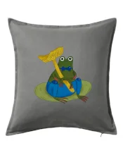 Žába s houbou  (studio-arte.cz)