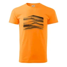 Stínované siluety Českých hor