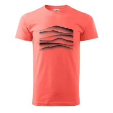 Stínované siluety Českých hor