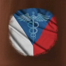 Hrdinové zdravotnictví - Česká vlajka (Pecka design)