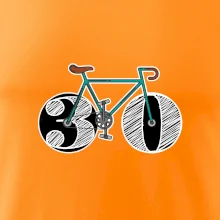 Narozeniny 30 let na kole