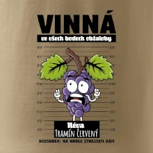 Vinná réva odsouzena Tramín červený