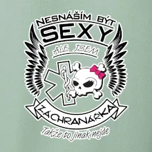 Nesnáším být sexy záchranářka