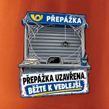 Přepážka uzavřena běžte k vedlejší