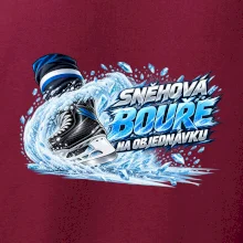 Hokejová sněhová bouře