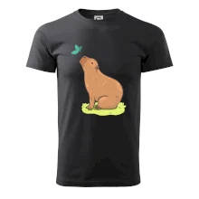 Kapybara a motýlek