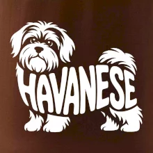 Havanese nápis v těle