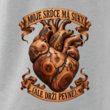 Moje srdce má suky ale drží pevně