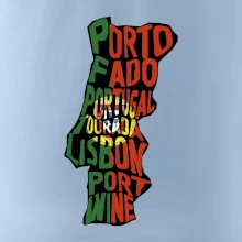 Mapy - názvy měst - Portugalsko