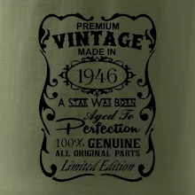 Vintage Etiketa - 1946