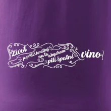 Život je příliš krátký - lahev