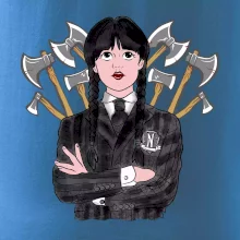 Sekery - holka v černém (Pecka design)