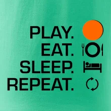 Hokejbal - Play eat sleep repeat