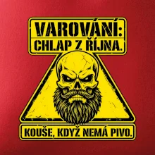 Varování chlap z října kouše když nemá pivo