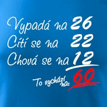 Vypadá, cítí se, chová se - 60 let