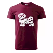 Havanese nápis v těle
