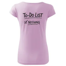 To-Do List - Nothing