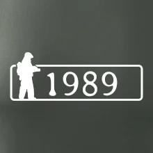 Hasič - ročník narození v rámečku