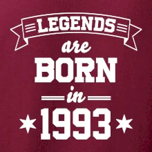 Legends are born in 1993