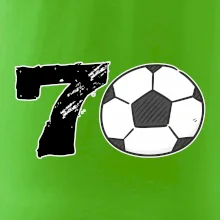 Fotbal kulaté narozeniny 70