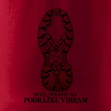 Moje terapie má podrážku Vibram