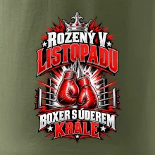 Listopadový boxer s úderem krále