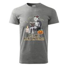 Let me read in peace