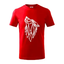 Geometrie - vlk - vyjící