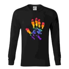 LGBT hand print