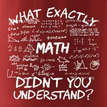 What exactly didnt you understand  - Math